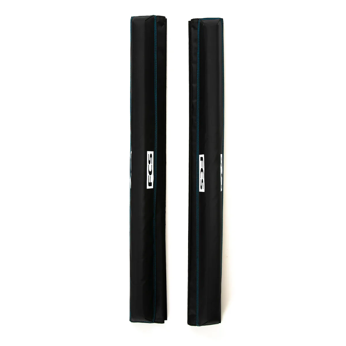 Poduchy ochronne na relingi do przewożenia deski surf FCS Rack Pads Black 740mm
